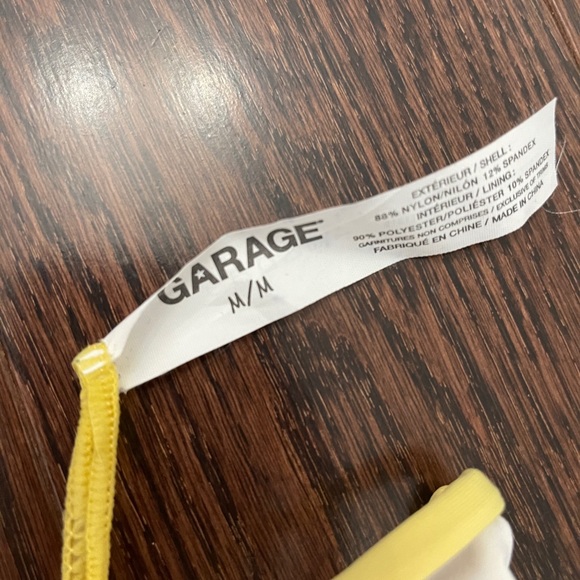 Garage yellow bikini top - Picture 3 of 3